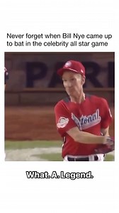 Bill Nye "The Hits Guy" 💪 | Sports Knightly Baseball