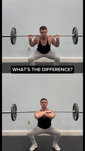 Front squats vs back squats 🤔