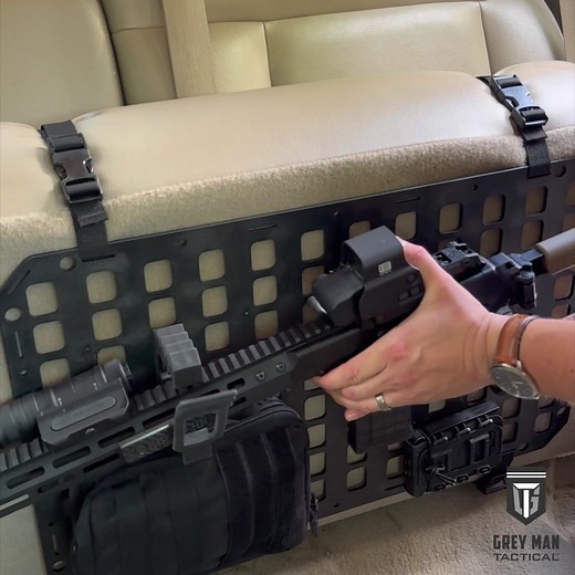 New Preconfigured Under Seat Rifle Rack Package now available at GreyManTactical.com! Made in the USA! 🇺🇸 | Grey Man Tactical