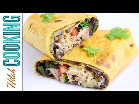 How To Make Burritos - Big-ass Burritos! Hilah Cooking