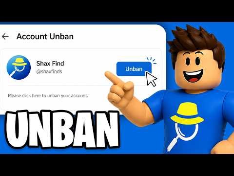 How to Get Unbanned on Roblox - Unban Roblox Account