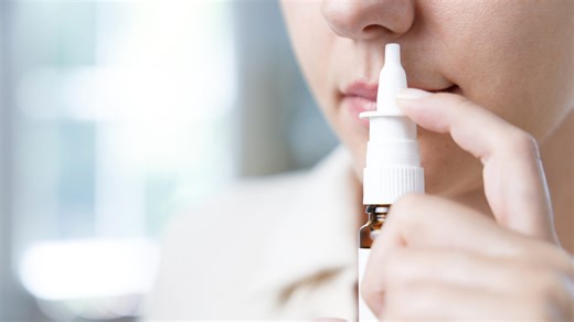 OTC nasal spray seemed to cut COVID infections by 67% in mid-sized trial