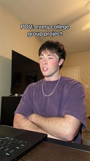 Somehow you always end up with the worst group members #pov #college #collegehumor #collegelife