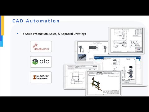 CAD Automation Walkthrough with Configure One CPQ Software