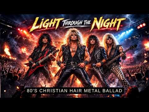 LIGHT THROUGH THE NIGHT – 80s Christian Hair Metal Anthem (Warrant / Poison Style)