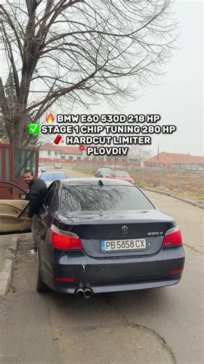 BMW E60 530D Stage 1 Chip Tuning Remap Hardcut Popcorn