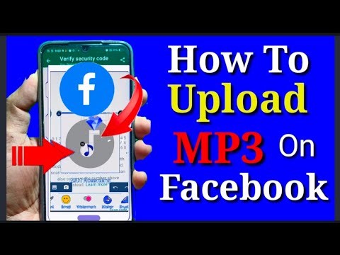 How To Post Audio On Facebook। How To Upload MP3 On Facebook