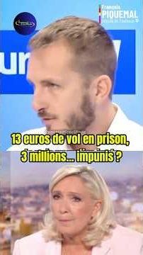 Piquemal tears apart the "leniency" toward Le Pen