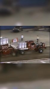The Budweiser Boss nearly takes the pulling sled out of the Pontiac Silverdome in 1988! #monstertrucks #monsterjam | Good Evening Ranch Off Road Park