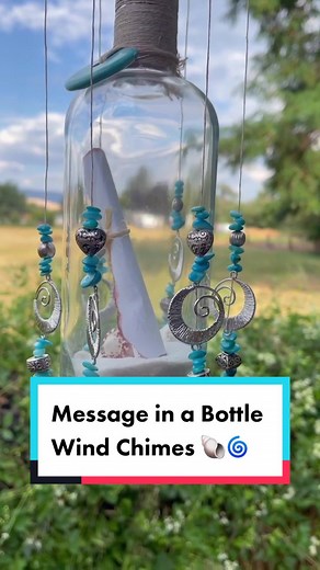 DIY Bottle Wind Chime Craft Tutorial