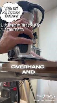 Top 5 router cutters you NEED in your kit 🔥🪵From clean rebates to crisp profiles.