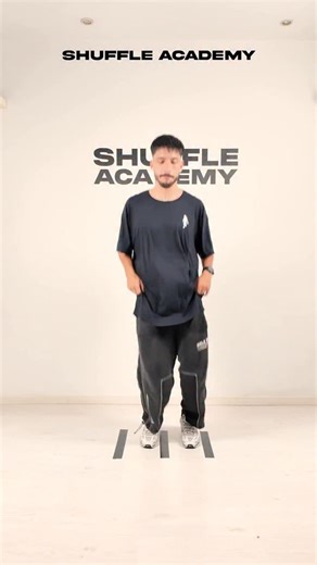 3.8K views · 1.3K reactions | Running Man Open Side Tutorial  Save & Try! If you want to learn how to Shuffle Dance try our beginner course link in bio  #shuffle #shuffledance #cuttingshapes #dance | Shuffle Academy | Facebook