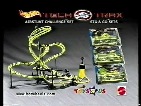 (Toys R Us) Hot Wheels Tech Trax | Mattel (Commercial 2004)