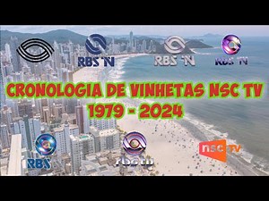 [ATUALIZADO] Cronologia de Vinhetas "NSC TV" | 1979 - 2024