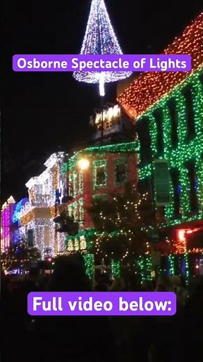 Osborne Spectacle of Lights in Disney’s Hollywood Studios at Walt Disney World