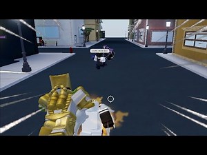 (YBA) When a SCR Player uses Your Own Shadow...