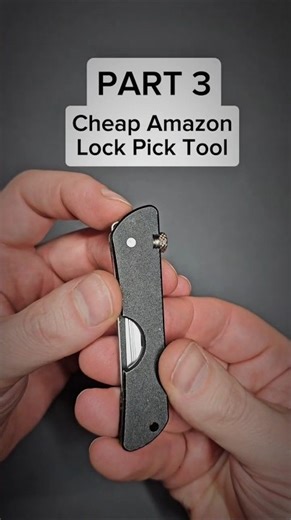 Cheap Amazon Lock Pick Tool – Part 3 🔓