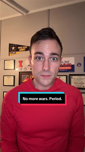 No more wars. It’s time for our members of Congress to either step up or step aside.