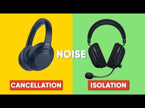 Noise Canceling vs Noise Isolation - What's The Difference