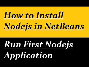 How to Install Nodejs in NetBeans