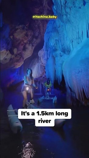 Boat Pedal Through a 1.5 km Cave! 😮| Travel Tip