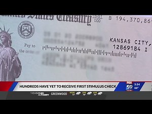 Hundreds yet to receive first stimulus check