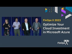 Optimize Your Cloud Investment in Microsoft Azure - User Group Hosted by Microsoft