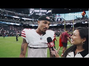 Chase Lucas Speaks Interception into Reality, Recaps Win vs. Raiders | 49ers