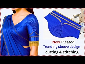 New Trending Sleeve Design Cutting & Stitching | बाजू डिजाइन 2025 | latest new design tutorial