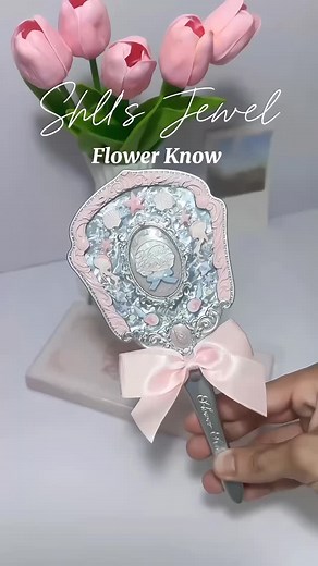 Gương Hồ Điệp màu Hồng, Xanh, Tím 🌷#flowerknow #guongflowerknows #zizishop89 #guonghodiep#guongcamtay #hoabiet | ZiziShop89