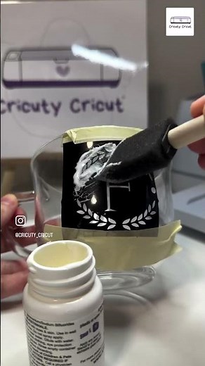 Etching Glass With Cricut Maker 3