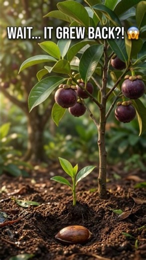 Episode 11| Mangosteen Incredible Life Cycle😱🤯#Mangosteen #Nature #FruitFacts #Shorts #plantgrowth