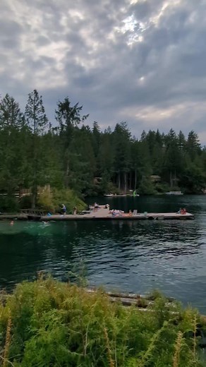 📍Ruby Lake, Sunshine Coast⁠ ⁠ Have you visited this popular Sunshine Coast lake yet? @asiachan snuck in some swims at Ruby recently and had this to say:⁠ ⁠ "A great GEM of a place. The water was super clear and the lake was just perfect for summer. Three amazing days of: swim, tan, eat, repeat 😌 Can't wait to go back already!!"⁠ ⁠ 📽️ 🖊️: @asiachan⁠ ⁠📍: Ruby Lake Resort & La Trattoria Italiana ⁠ ❗ We’re all visitors on the traditional territories of the shíshálh, Sḵwx̱wú7mesh, Tla’amin, Klah