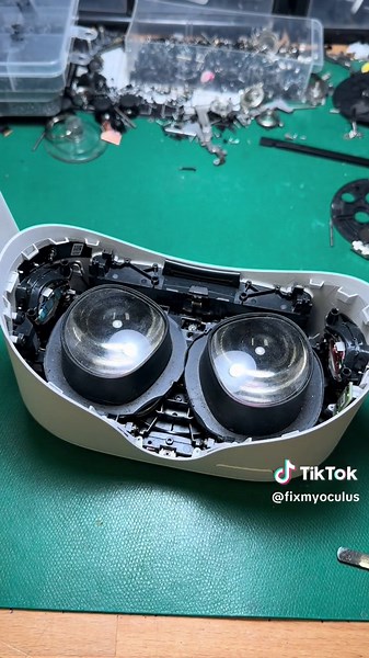 This is the first step to any Headset repair. Removing the Face Shield! #vr #virtualreality #quest2game #quest3 #meta #quest2 #vrchat #metaquest2 #gaming