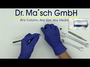 Dr. Maisch: Guard + guard holder (direct) 3 / 4 / 4.6 mm ID