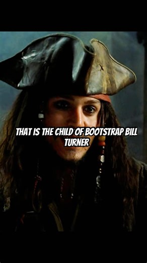 That is the child of Bootstrap Bill Turner#foryou #piratesofthecaribbean #film