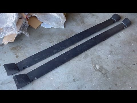 WIDEBODY DODGE CHALLENGER SXT (V6) Sideskirt (Cladding sill / Rocker panel) Install!