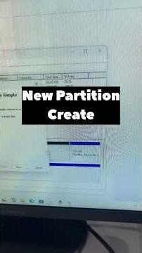 Create SSd Partition ✅