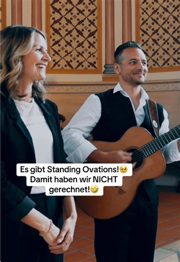 Standing Ovations bei Trauungen: Ein neues Hochzeits-Highlight