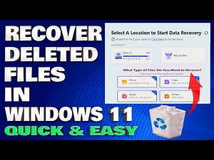 How To Recover Permanently Deleted Files in Windows 11/10 | Quick and Easy Guide 2023