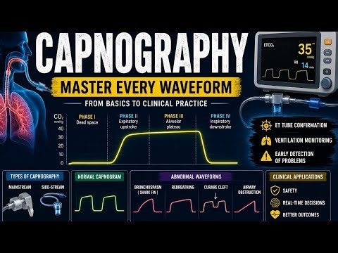 Master Capnography in One Video | Waveforms, ETCO₂ & Clinical Applications