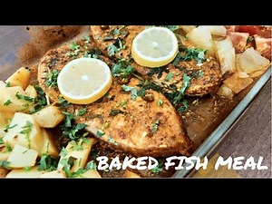 Baked Fish Meal— Less in Calories but High in Taste! KETO Diet Meal | Keto Recipe for Beginners