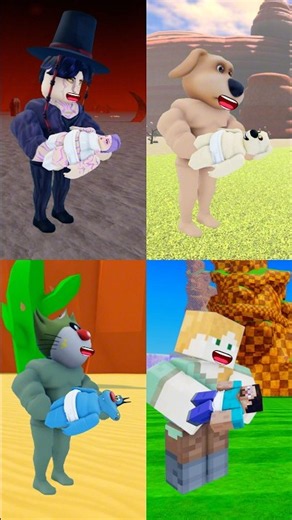 My beautiful baby in Roblox 👶💩. #roblox
