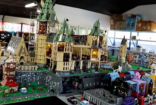 159K views · 8.7K reactions | Explore the fantastic world of Harry Potter in this gigantic LEGO display! Donna Went started the project 8 years ago. It now spans 12 feet (over 3.5m), and she's not done yet. Follow her progress at The Magical World of Harry Potter in Lego. | Beyond the Brick | Facebook
