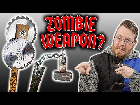 Zombie Weapons OR Mall Ninja? DIY CHALLENGE!