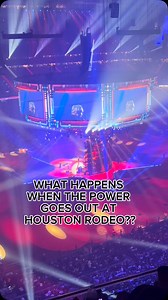 Power outage during Rodeo for Journey leads to epic sing-along!!! 🎶 #dontstopbelieving #journey #houston #rodeo | Mix 96-5