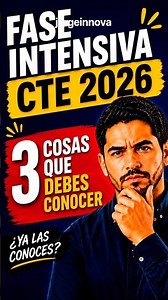 🔥 Fase Intensiva CTE 2026: 3 cosas que debes conocer #FaseIntensiva #CTE2026 #ConsejoTecnicoEscolar