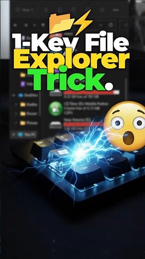 One Hidden Key That Opens File Explorer #pc #windows