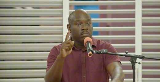 Christ Church East Central MP Ryan Straughn advised the people of Christ Church South, there’s nothing to fear as their MP Ralph Thorne moves to Opposition benches. He told supporters at a political meeting last evening, the BLP will continue to address the needs of the constituency. 📸: BLP | Barbados Today