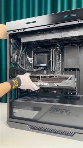 AMD Ryzen 7 9800X3D RTX 4080 Super PC Build #amd #ryzen7 #9800X3D #rtx4080super #pcbuild #gamingpc
